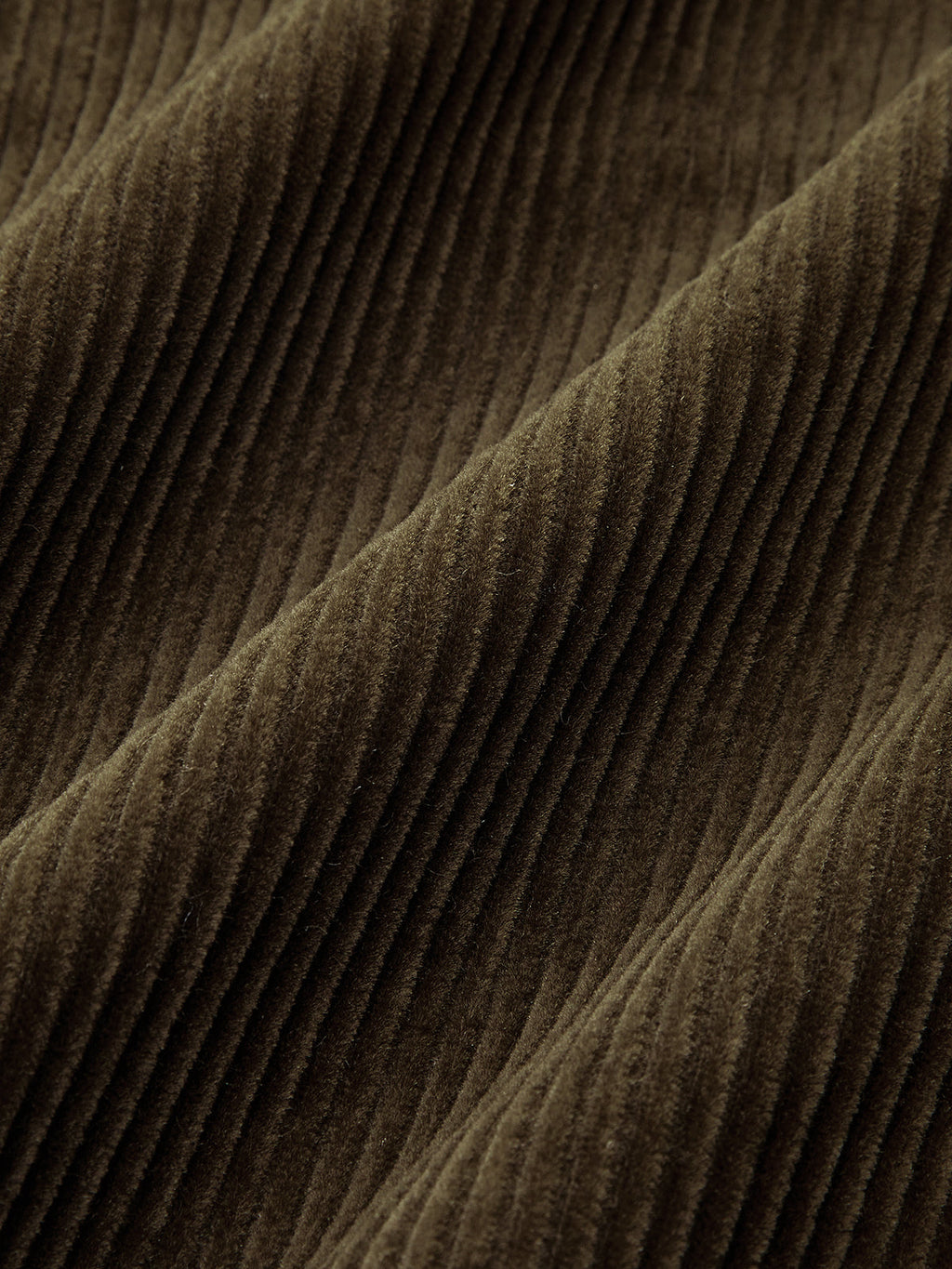 Corduroy Curved-Leg Pants