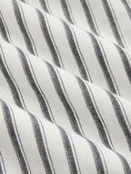 Striped Cotton Sleeveless Mini Dress