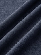 Halter Belted Collared Denim Maxi Dress