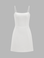 Cape Overlay Cami Mini Dress Two Piece Set