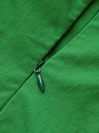 Twisted Halter Cotton Linen Mini Dress