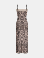 Printed Cami Maxi Dress