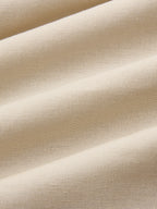 Cut-Out Linen-Blend Halter Maxi Dress
