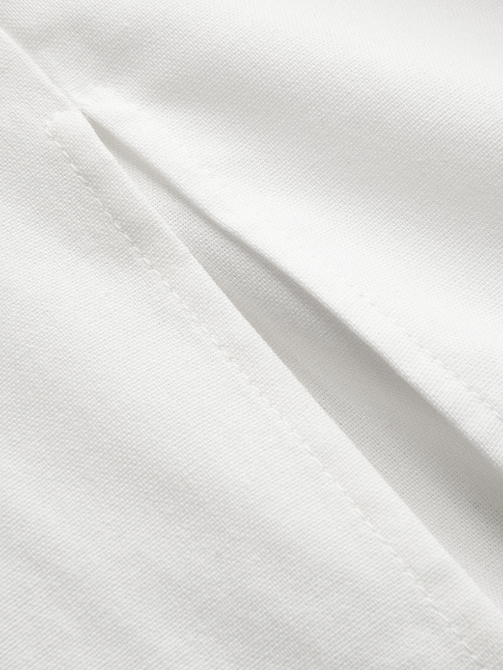 Cotton-Linen Sleeveless V-Neck Bow Split Dress