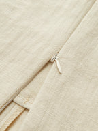 Tie-Back Wrap Crop Short Sleeve Blouse