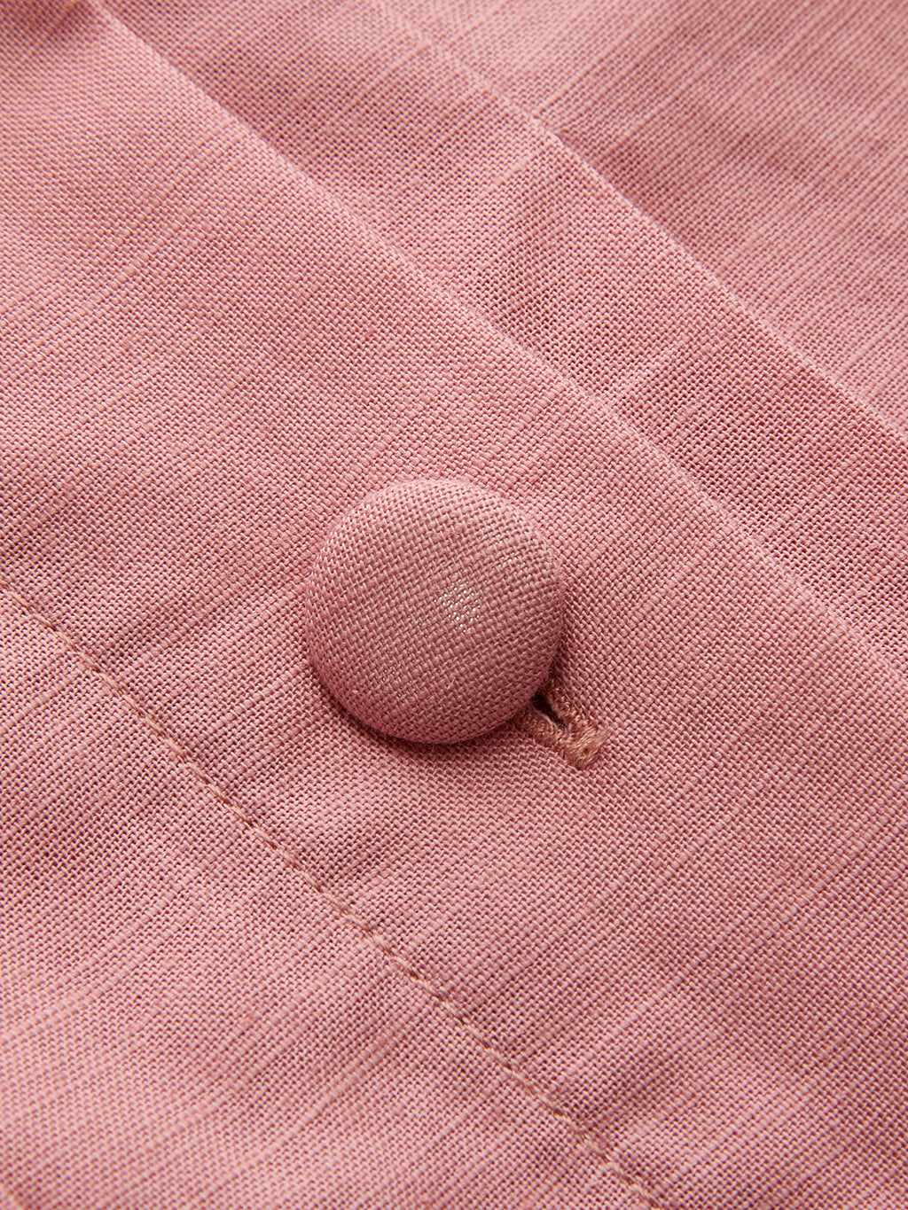 Cotton Linen Pleated Belted Blazer Dress
