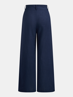 Cotton Linen Halter Wrap Top & Pants Set