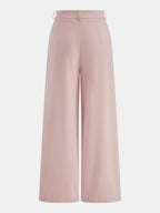 Asymmetric Ruched Strapless Top & Pants Set