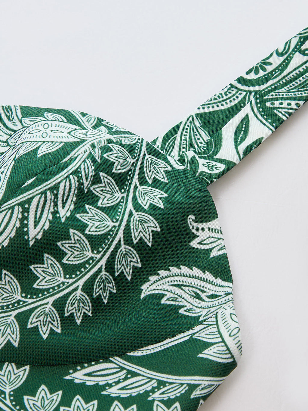 Paisley Print Sweetheart Cami Top