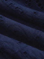 Eyelet Embroidery Tiered Cami Dress