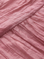 Crinkled Textured Halter Maxi Dress