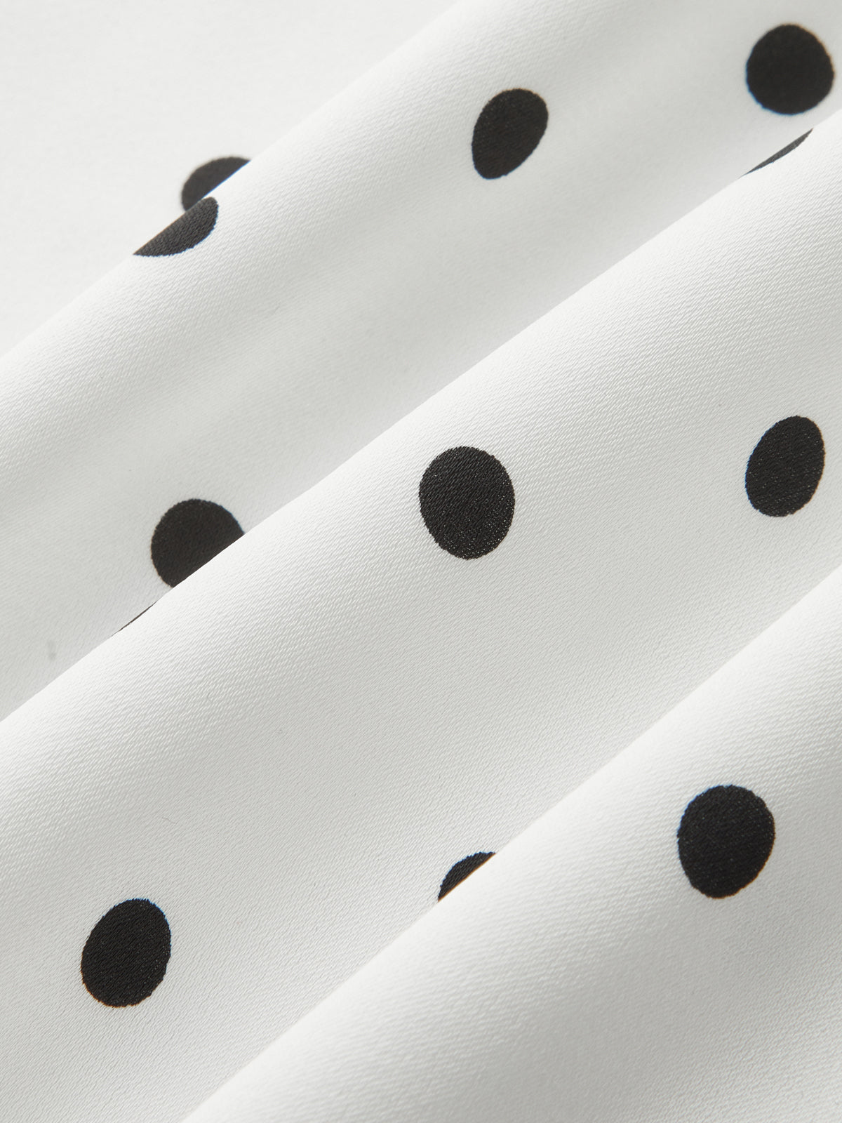 Bow Strap Polka Dot Midi Slip Dress