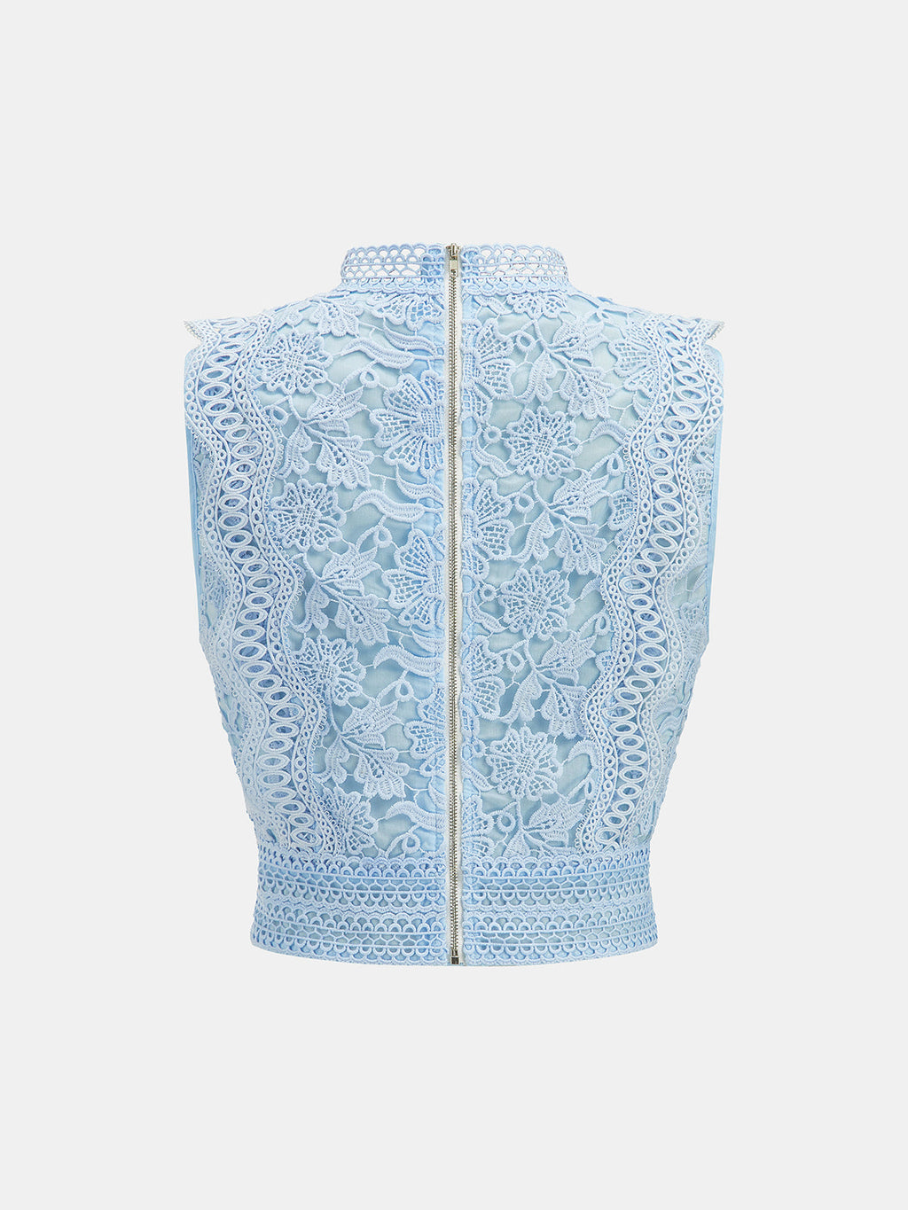Guipure Lace Two Piece Shorts Set
