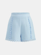 Guipure Lace Two Piece Shorts Set