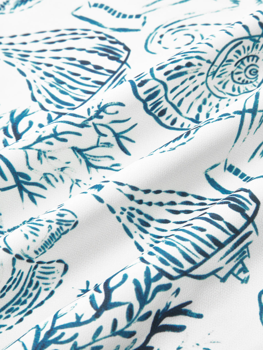 Seashell Print Cami Maxi Dress