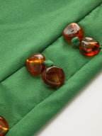 Amber Detail Cut-Out Mini Dress