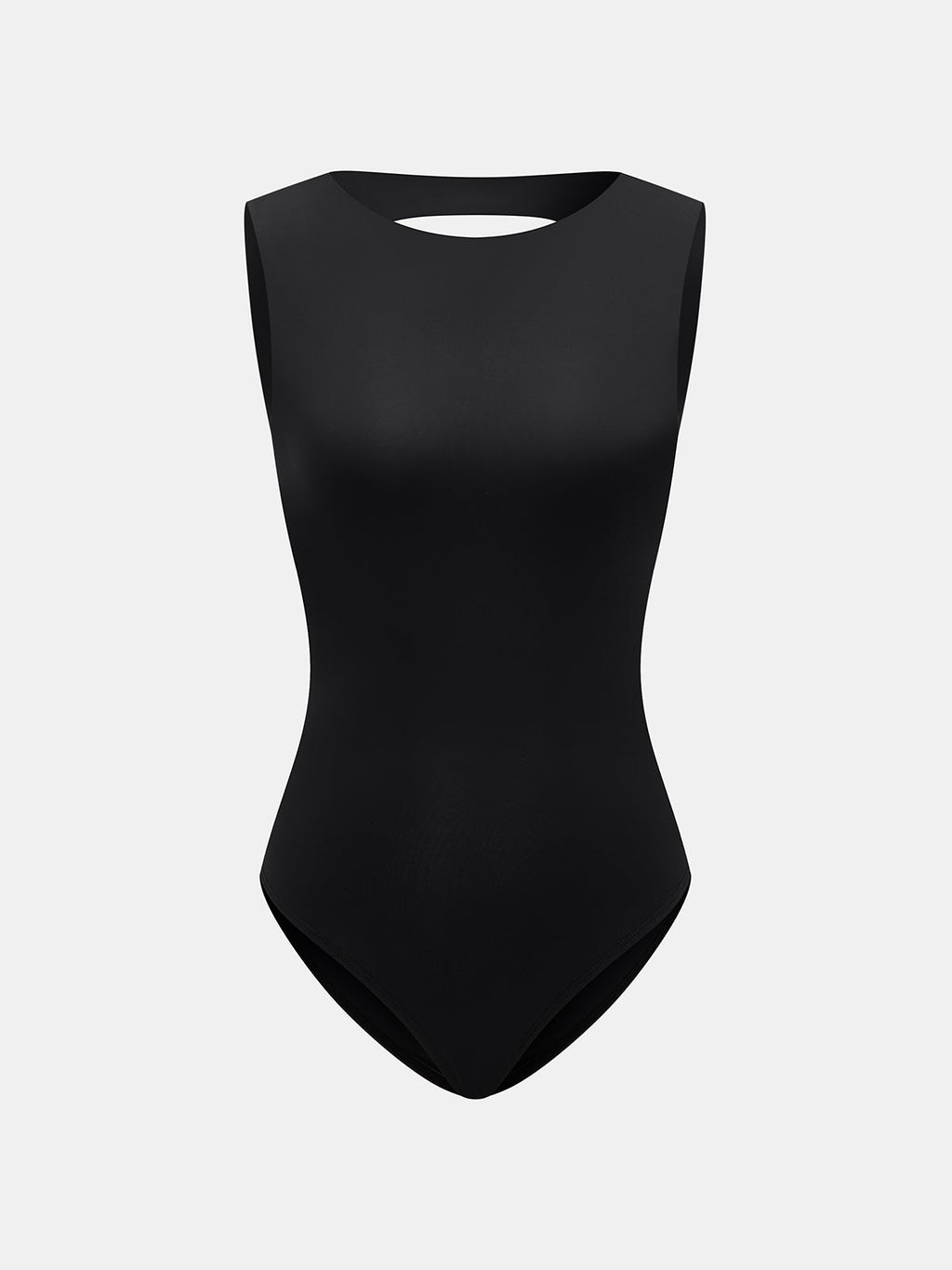 Sleeveless Open Back Bodysuit