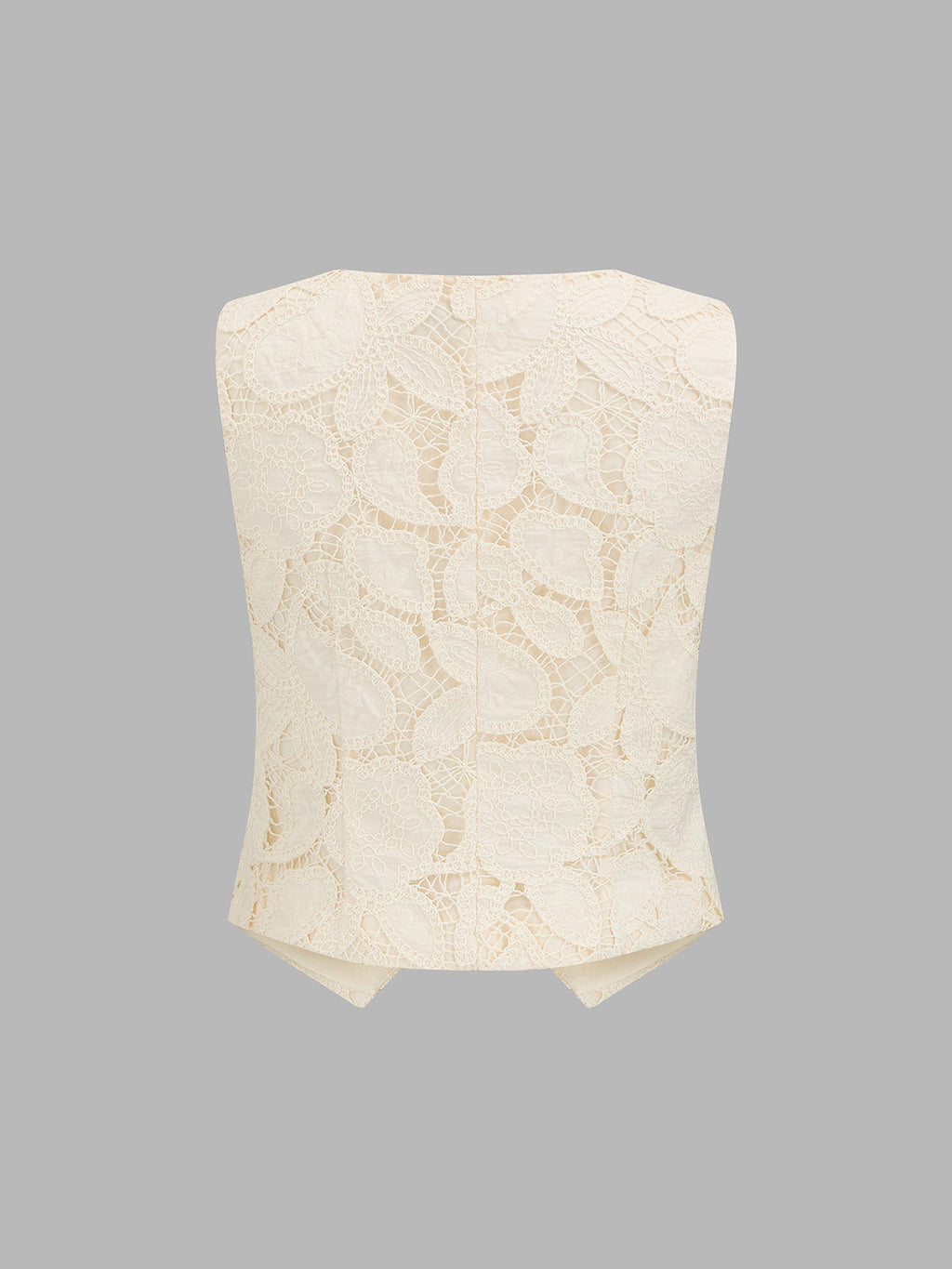 Guipure Lace Two Piece Shorts Set