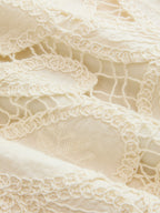 Guipure Lace Two Piece Shorts Set