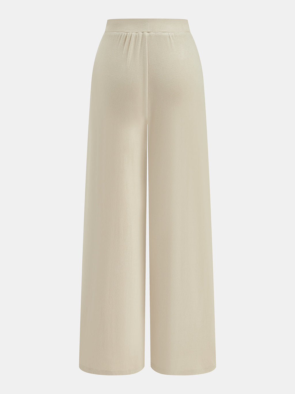 Ruched Crew Neck Top & Pleated Pants Set