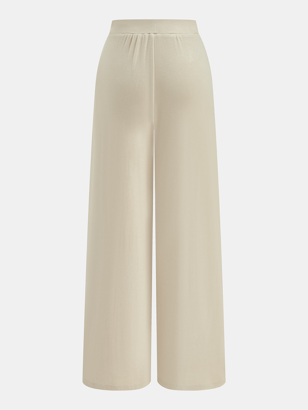 Ruched Crew Neck Top & Pleated Pants Set