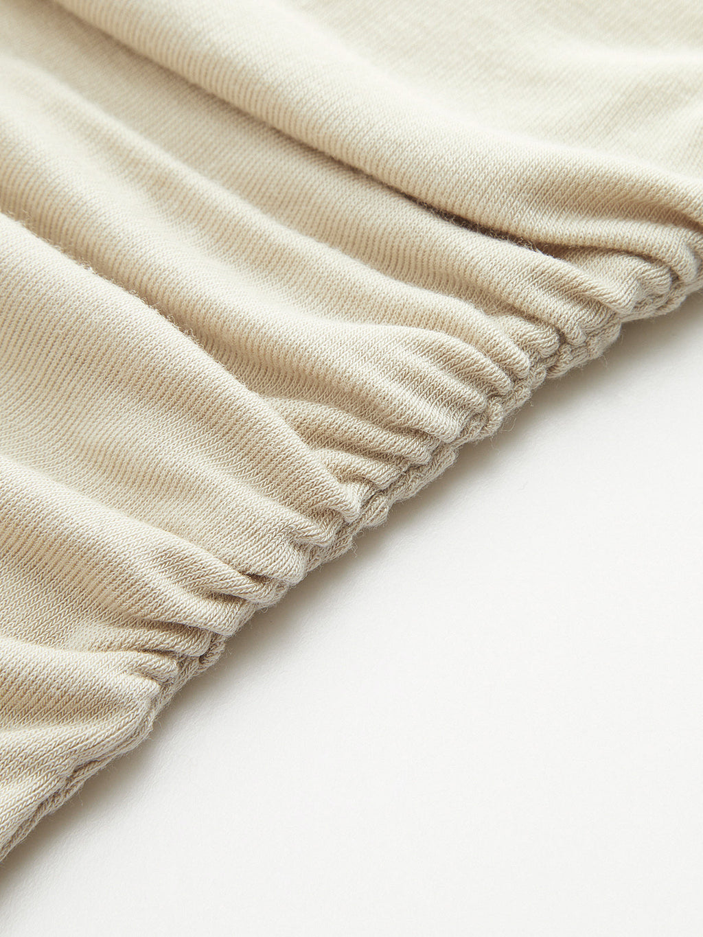 Ruched Crew Neck Top & Pleated Pants Set