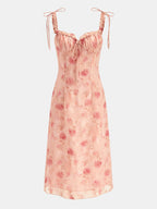 Rose Print Dress