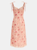Rose Print Dress