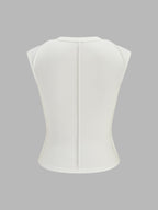 Cap Sleeve Fitted Tee
