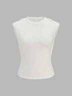 Cap Sleeve Fitted Tee