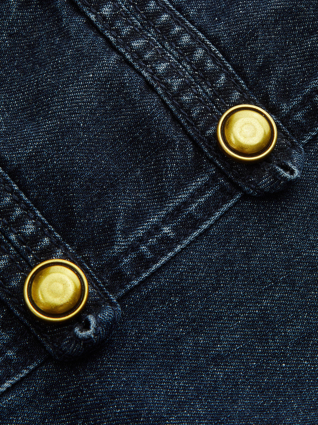 Napoleon Double Breasted Denim Top