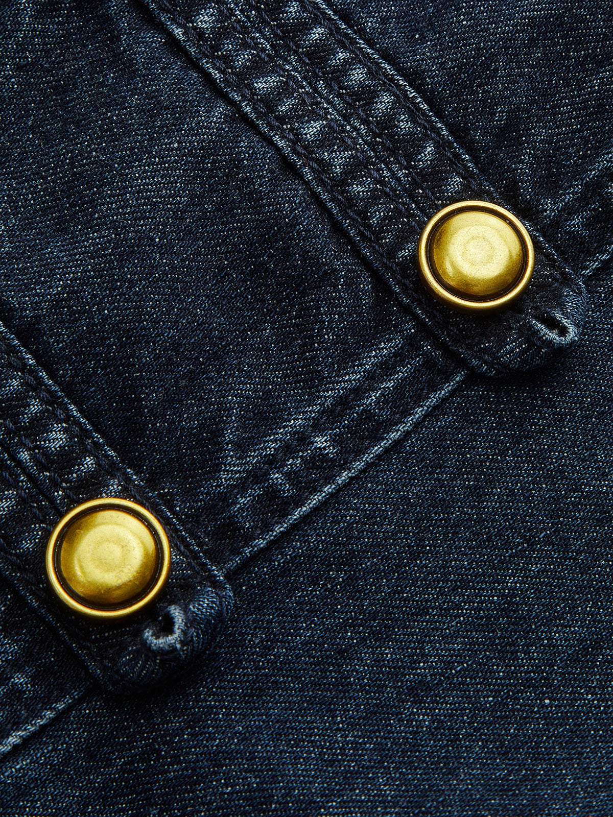 Napoleon Double Breasted Denim Top
