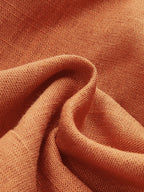 Cotton & Linen Criss-Cross Front Blouse