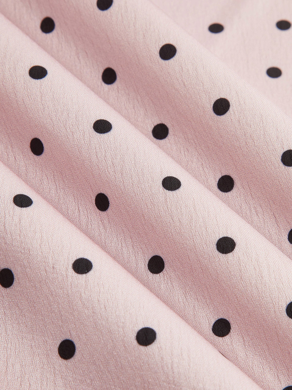 Polka Dot Ruched Lace Cami Mini Dress