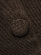 Half Sleeve Button Front Cropped Cardigan
