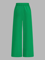 Striped Halter Top & Metal Detail Pants Set