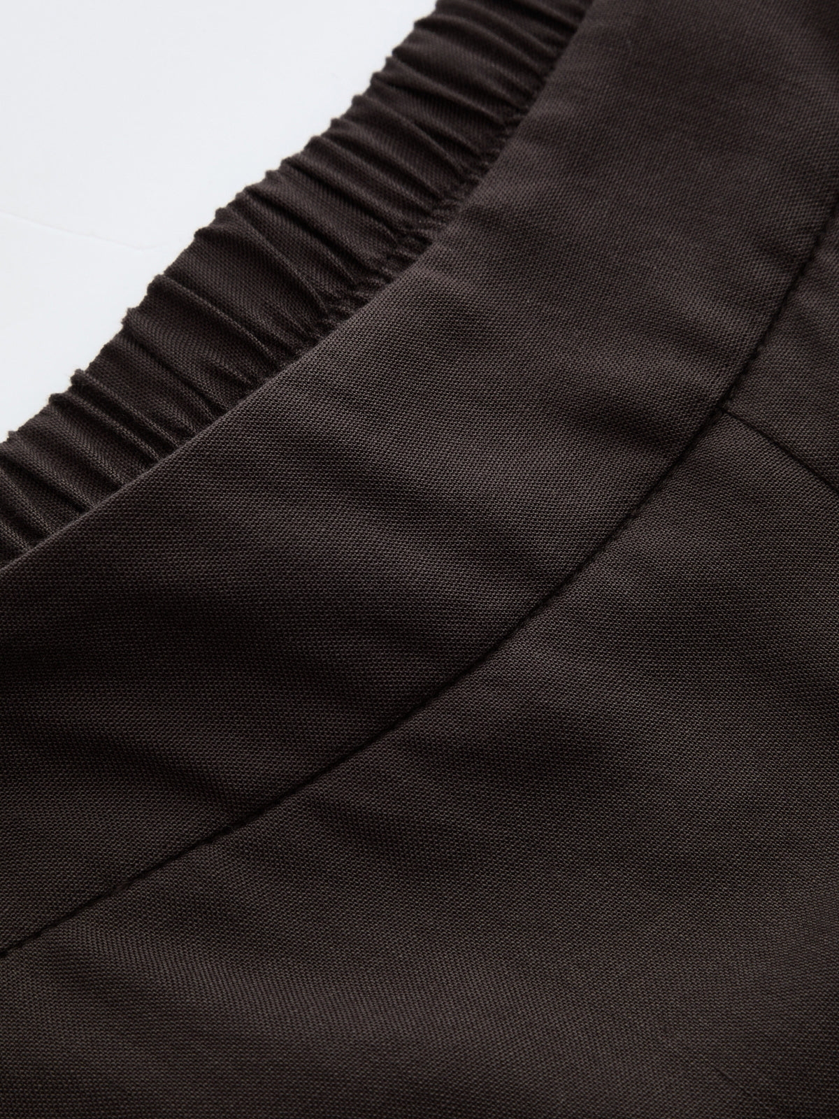 Irregular Hem Wide Leg Pants