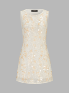 Sequin Sleeveless Bodycon Mini Dress