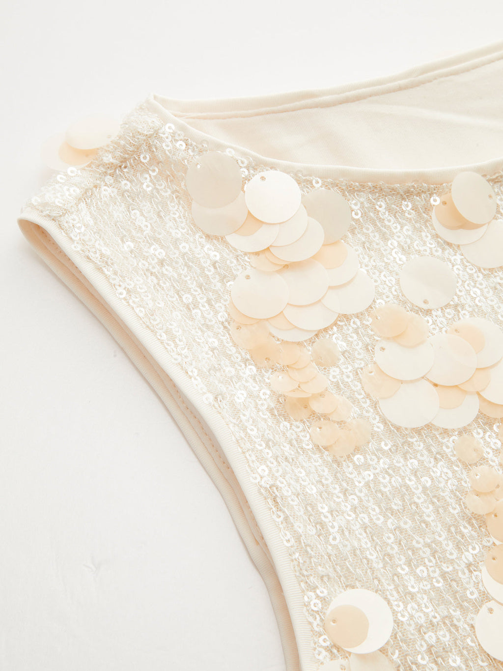 Sequin Sleeveless Bodycon Mini Dress