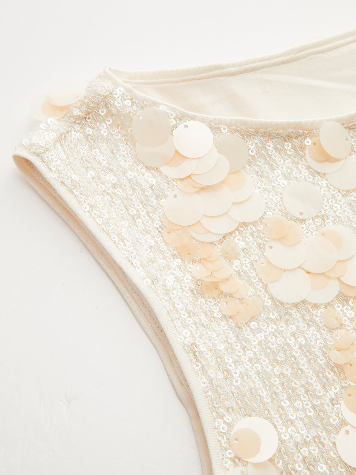 Sequin Sleeveless Bodycon Mini Dress